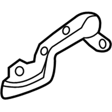 Hyundai 83495-2W000 Rear Outside Handle Support Bracket 83495-2W000 Hyundai Rear Outside Handle Support Bracket Illustration 1 of 1