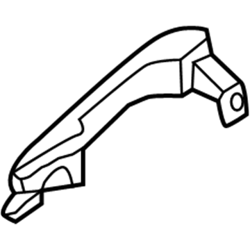 Hyundai Santa Fe Sport Door Handle - 83661-2W010