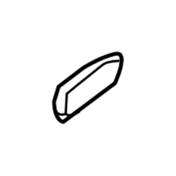 83654-2W000 Hyundai Pad-Door Outside Handle,LH Illustration 1 of 1