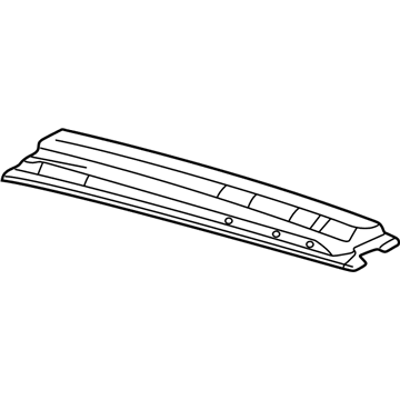 Hyundai 67120-25000 Rail Assembly-Roof Center 67120-25000 Hyundai Rail Assembly-Roof Center Illustration 1 of 1