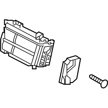 Hyundai 86951-G7800 Flap Assembly-Active Air UPR,LH 86951-G7800 Hyundai Flap Assembly-Active Air UPR,LH Illustration 1 of 1