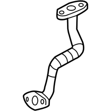 Hyundai 28245-2B800 Pipe-Oil Turbocharger 28245-2B800 Hyundai Pipe-Oil Turbocharger Illustration 1 of 1