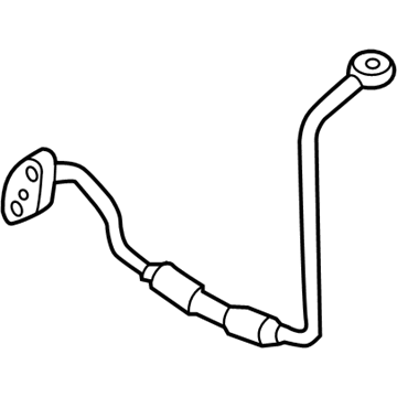 28240-2B700 Hyundai Pipe Assembly-Oil Feed Illustration 1 of 1