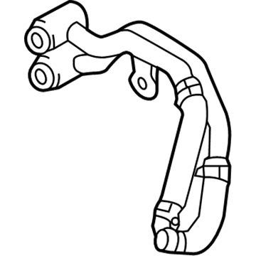 Hyundai 28235-2B800 Pipe & Hose Assembly-Turbo Changer WATERFEED 28235-2B800 Hyundai Pipe & Hose Assembly-Turbo Changer WATERFEED Illustration 1 of 1