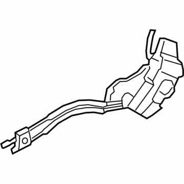 Hyundai 81420-P6000 LATCH ASSY-REAR DOOR,RH 81420-P6000 Hyundai LATCH ASSY-REAR DOOR,RH Illustration 1 of 1