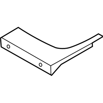 Hyundai 88158-2B000 Cover-Front Cushion Anti Noise 88158-2B000 Hyundai Cover-Front Cushion Anti Noise Illustration 1 of 1