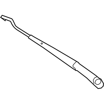 98311-J0000 Hyundai Windshield Wiper Arm Assembly (Driver) Illustration 1 of 1