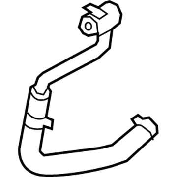 28250-2GTA1 Hyundai Pipe & Hose Assembly-Turbo Changer Water Drain Illustration 1 of 1