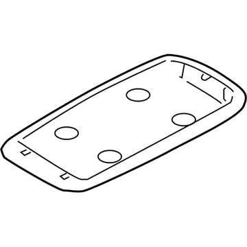 Hyundai 84670-4D000-CS Tray-Front Console 84670-4D000-CS Hyundai Tray-Front Console Illustration 1 of 1