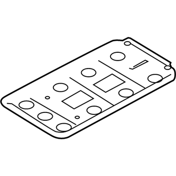 84683-4D000 Hyundai Bracket-Console Rear Mounting Illustration 1 of 1