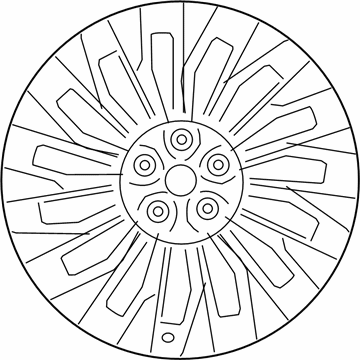 Hyundai Spare Wheel - 52910-D2310