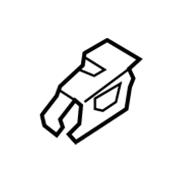 64441-B1000 Hyundai Bracket Assembly-F.E.M Upper Mounting,RH Illustration 1 of 1