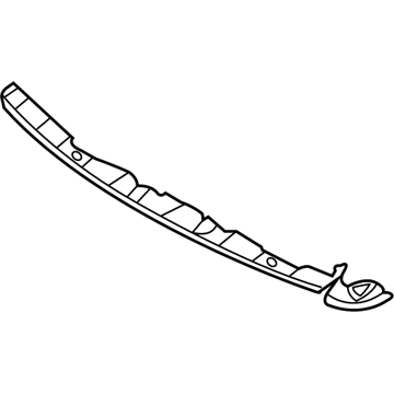86691-4D002 Hyundai Cover-Rear Bumper Under Illustration 1 of 1