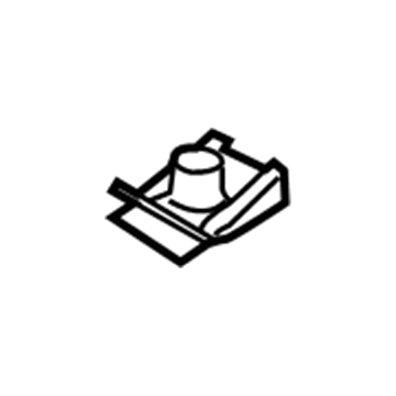 85235-4D300-TW Hyundai Sunvisor Retainer Illustration 1 of 1