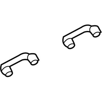 Hyundai 85350-4D000-QW Front Roof Assist Handle Assembly 85350-4D000-QW Hyundai Front Roof Assist Handle Assembly Illustration 1 of 1