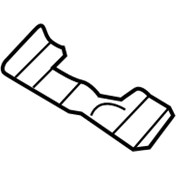 Hyundai 85616-F3040 Clip-Package Tray Mounting 85616-F3040 Hyundai Clip-Package Tray Mounting Illustration 1 of 1