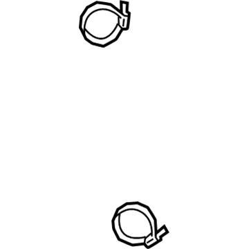 Hyundai 28292-2F060 Hose Clamp 28292-2F060 Hyundai Hose Clamp Illustration 1 of 1