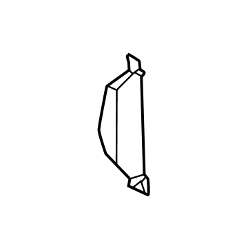 84780-GI000-NNB Hyundai Cover Assembly-C/Pad Main Side Left Hand Illustration 1 of 1