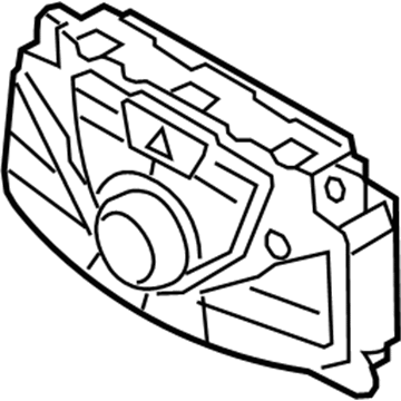 Hyundai 97250-3V560-4X Heater Control Assembly 97250-3V560-4X Hyundai Heater Control Assembly Illustration 1 of 1