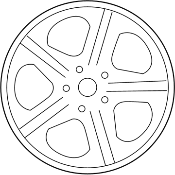2012 Hyundai Santa Fe Spare Wheel - 52910-0W375