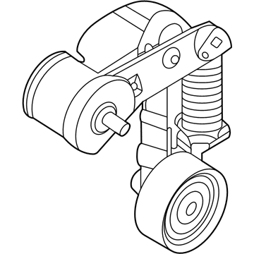25280-2M000 Hyundai Auto TENSIONER Assembly-Drive Belt Illustration 1 of 1