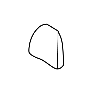 89A70-R6000-X6N Hyundai 3rd Headrest Assembly Illustration 1 of 1