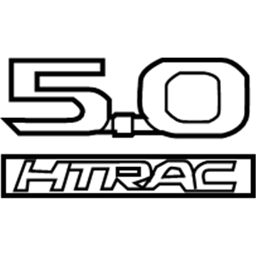 Hyundai Genesis G90 Emblem - 86314-D2100