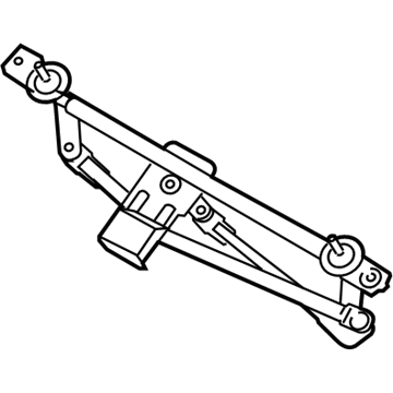 98150-2E010 Hyundai Windshield Wiper Linkage Assembly Illustration 1 of 1