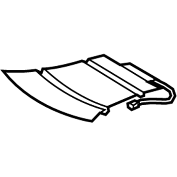 Hyundai 88191-3Q000 Front Seat Cushion Heater 88191-3Q000 Hyundai Front Seat Cushion Heater Illustration 1 of 1