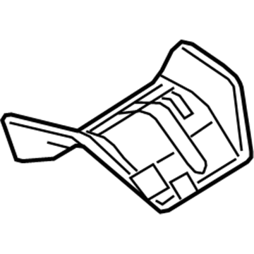Hyundai 31220-2M000 Fuel Tank Protector 31220-2M000 Hyundai Fuel Tank Protector Illustration 1 of 1