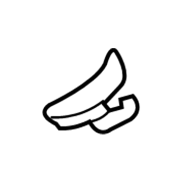 88180-2V000-RY Hyundai Recline Lever Left Hand Illustration 1 of 1
