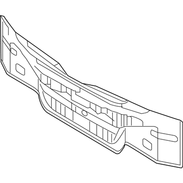 69100-C2700 Hyundai Back Panel Assembly Illustration 1 of 1
