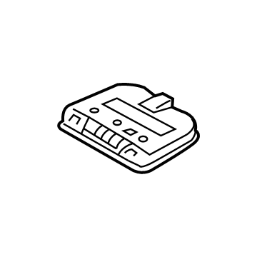 85381-D2600-NBD Hyundai Vanity Mirror Assembly-RR Illustration 1 of 1