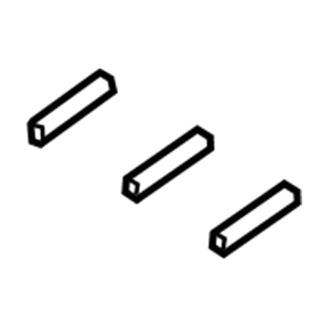 Hyundai 97245-B1200 Seal-Duct NO.3 97245-B1200 Hyundai Seal-Duct NO.3 Illustration 1 of 1