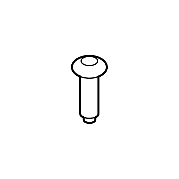 Hyundai 12493-04107-E Flange Head Tapping Screw 12493-04107-E Hyundai Flange Head Tapping Screw Illustration 1 of 1