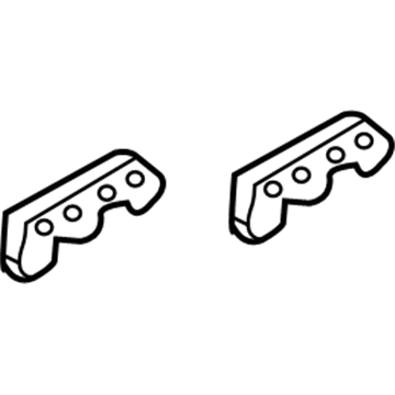 Hyundai 85335-4D000 Assist Handle Mounting Bracket Assembly 85335-4D000 Hyundai Assist Handle Mounting Bracket Assembly Illustration 1 of 1