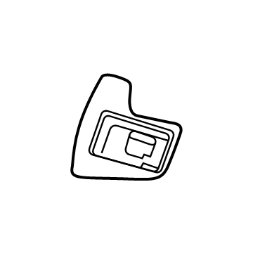 Hyundai 96780-BE000-LM5 SWITCH ASSY-PADDLE SHIFT,RH 96780-BE000-LM5 Hyundai SWITCH ASSY-PADDLE SHIFT,RH Illustration 1 of 1