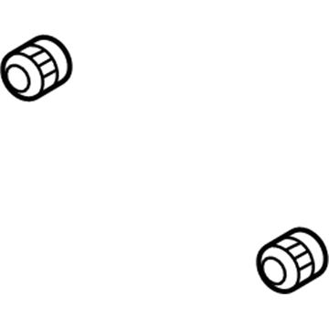 97253-B1000 Hyundai Knob Assembly-Rotary Illustration 1 of 1