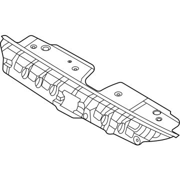 Hyundai 86360-K4AA0 Cover Assembly-Radiator Grille UPR 86360-K4AA0 Hyundai Cover Assembly-Radiator Grille UPR Illustration 1 of 1
