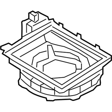 97111-G3000 Hyundai Blower Case Upper Illustration 1 of 1