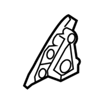 83830-G3000-TRY Hyundai Moulding Assembly-Rear Door Delta,LH Illustration 1 of 1