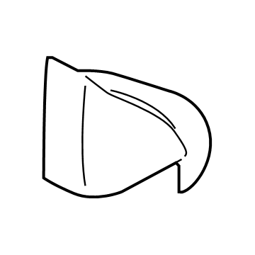 Hyundai 87660-K2000-4X Cover Assembly-FR Dr QDRNT INR,RH 87660-K2000-4X Hyundai Cover Assembly-FR Dr QDRNT INR,RH Illustration 1 of 1