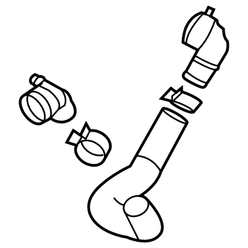 2025 Hyundai Sonata Radiator Hose - 25414-L1300