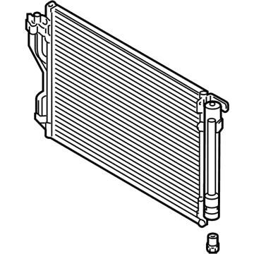 97606-4R000 Hyundai Cooler Condenser Assembly Illustration 1 of 1