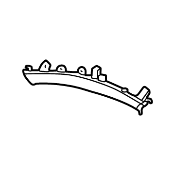 Hyundai 56171-S8AA0-NNB BEZEL ASSY-LOWER 56171-S8AA0-NNB Hyundai BEZEL ASSY-LOWER Illustration 1 of 1