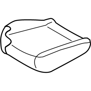 Hyundai Accent Seat Cushion - 88100-1E132-MWS