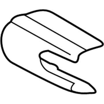 98812-2K001 Hyundai Cap-Windshield Wiper Arm Illustration 1 of 1