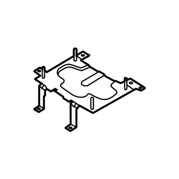 Hyundai 37554-BY000 BRACKET-POWER RELAY MOUNTING 37554-BY000 Hyundai BRACKET-POWER RELAY MOUNTING Illustration 1 of 1