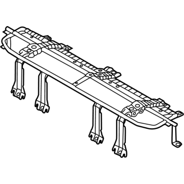 Hyundai 37568-BY000 FRAME-BATTERY UPR MTG 37568-BY000 Hyundai FRAME-BATTERY UPR MTG Illustration 1 of 1