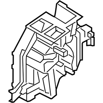 Hyundai 97135-3V000 Case-Heater & Evaporator Right Hand 97135-3V000 Hyundai Case-Heater & Evaporator Right Hand Illustration 1 of 1